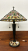 Leaded Glass Table Lamp - 4