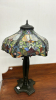 Leaded Glass Table Lamp - 2