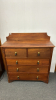 5 Drawer Chest of Drawers with Teardrop Pulls - 2