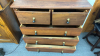 5 Drawer Chest of Drawers with Teardrop Pulls - 5