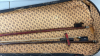 Rough Violin with 2 Bows in Wooden Case - 3