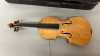 Rough Violin with 2 Bows in Wooden Case - 5