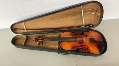 24" Long Violin Made in Germany with 2 Bows