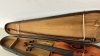 24" Long Violin Made in Germany with 2 Bows - 3