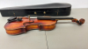 24" Long Violin Made in Germany with 2 Bows - 7