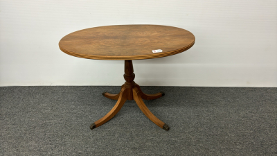 Oval Duncan Pfyfe Style Coffee Table