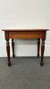 Refinished Table with Turned Legs - 2