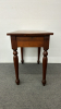 Refinished Table with Turned Legs - 4