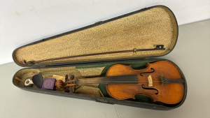 Steinmann Violin with Bow in Wooden Case