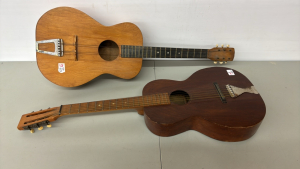 2 -6 String Acoustic Guitars -Both Need Work