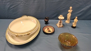 Matching Grindley 14" Platter & 9" Vegetable Bowl etc.