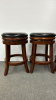 4 Swivel Top Bar Stools - 5