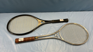 Slazenger and Jelinek Tennis Racquets