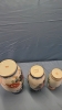 3 Oriental Decor Vases - 7