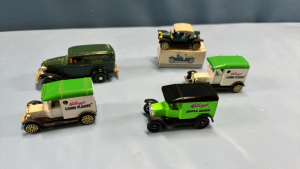 Selection of Vintage Mini Delivery Trucks -See Notes