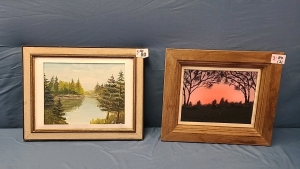 2 Framed Pictures