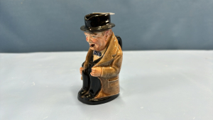 Royal Doulton Winston Churchill 4" High Figurine