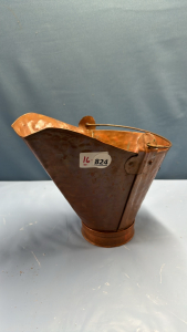 Copper Coal Scuttle