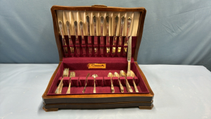 51 Matching Pieces of 1847 Rogers Bros IS Flatware 