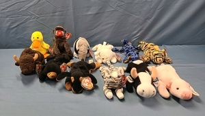 12 Ty Beanie Babies