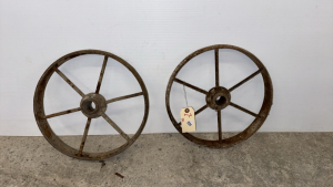 Pair of 14" Steel Wheels