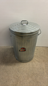 Behrens 20 Gallon Galvanized Trash Can with Lid