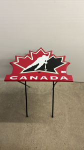 Team Canada Folding TV Table