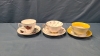 8 Tea Cups & Saucers Lot - 13