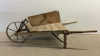 Steel Wheeled Wooden Wheelbarrow -See Notes - 2